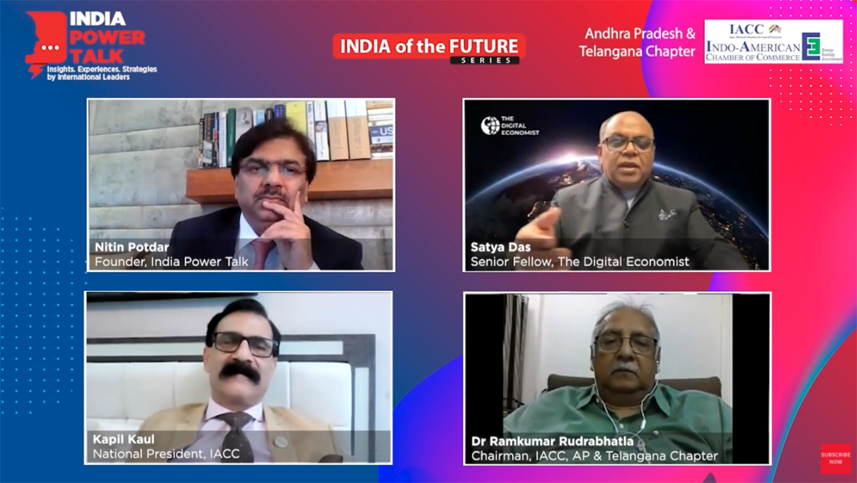 Glimpses of India Power Talk in the India of the Future Series on topic – Climate Control